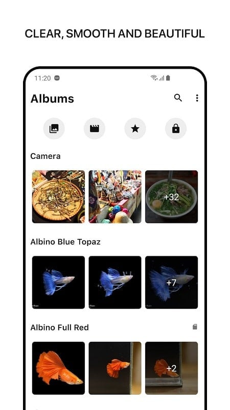 1Gallery MOD APK Editing Tools