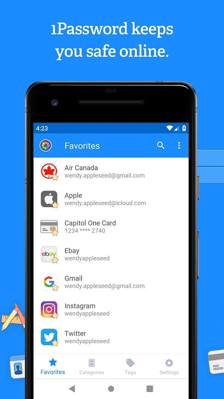 1Password MOD APK Screenshot