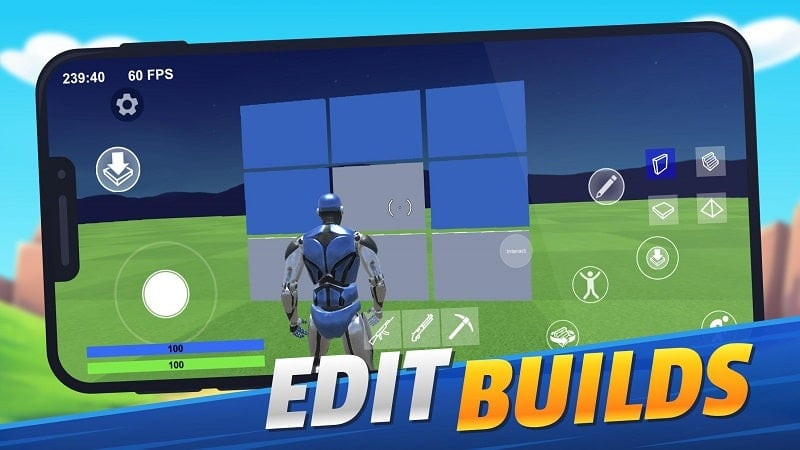 1v1.LOL Building Defense Screenshot