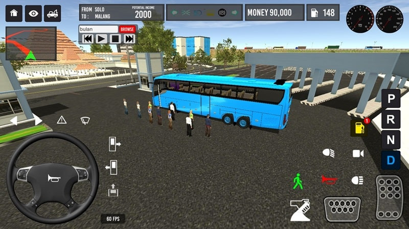 Mountain Driving in 2024 Indonesia Bus Simulator