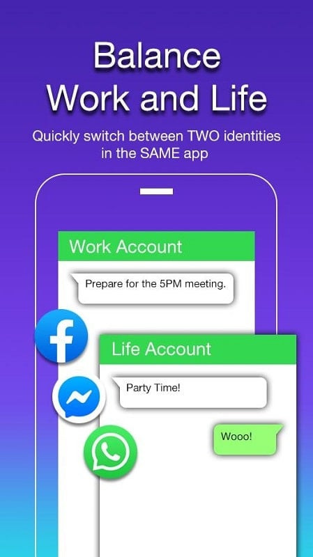 2Accounts MOD APK free download