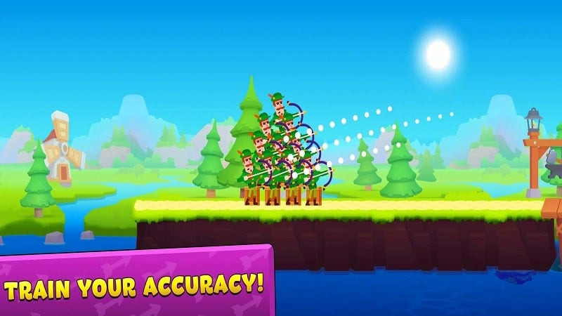 300 Bowmen gameplay on Android