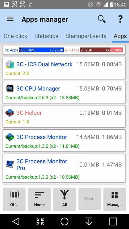 3C All-in-One Toolbox File Management