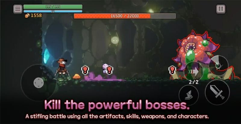 Dungeon Slasher: Roguelike upgrade screenshot