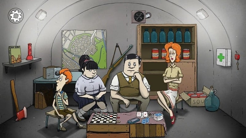 Fallout shelter in 60 Seconds Reatomized