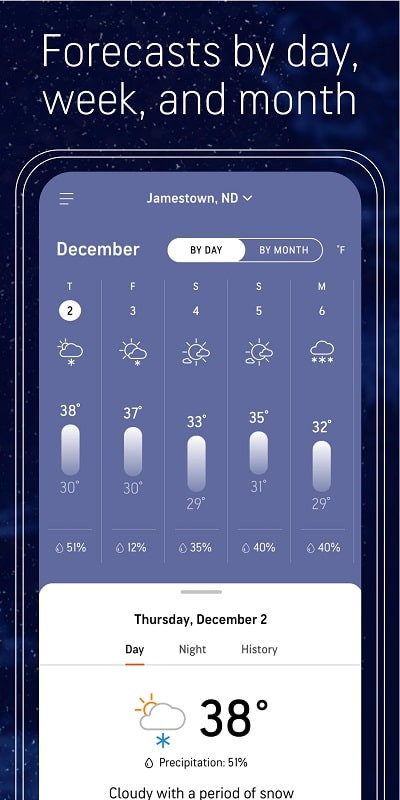 AccuWeather free features