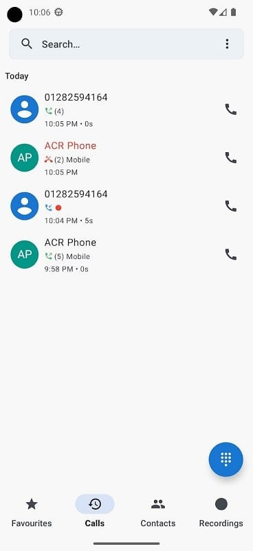 ACR Phone MOD APK Security Features