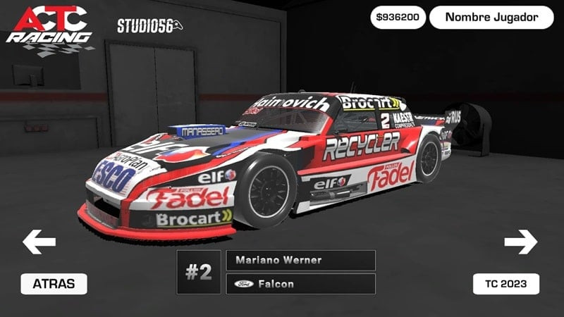 ACTC Racing car upgrade screenshot