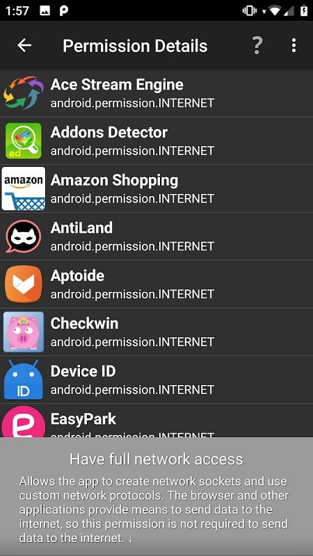 Addons Detector App Information