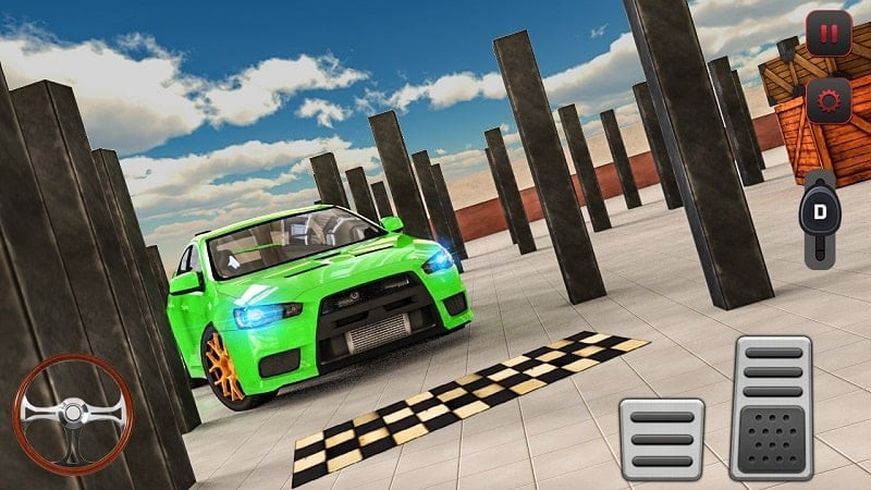 Advance Car Parking Games Mod APK Screenshot