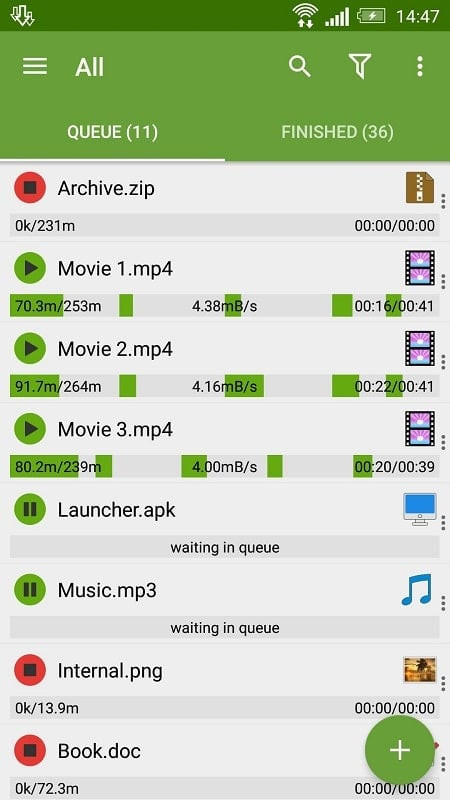 Advanced Download Manager MOD APK Screenshot