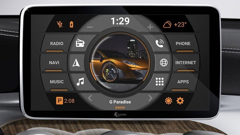 AGAMA Car Launcher APK download