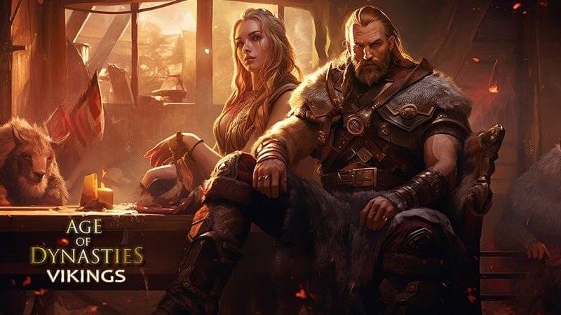 Age of Dynasties Vikings - Bìa game