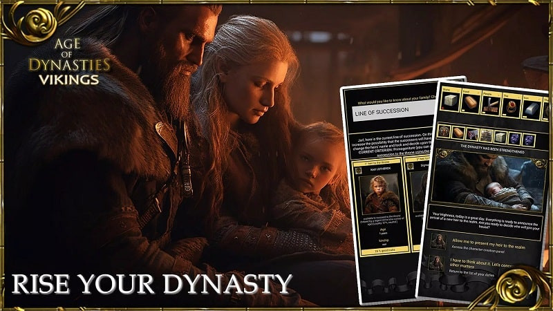 Age of Dynasties Vikings - Game Interface