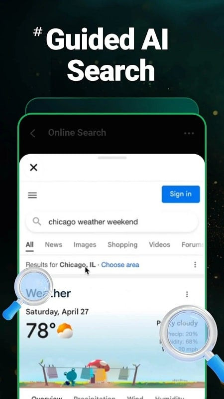 AI ChatBot MOD APK features for writing