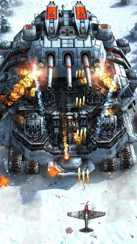 Daily events in AirAttack 2 MOD APK