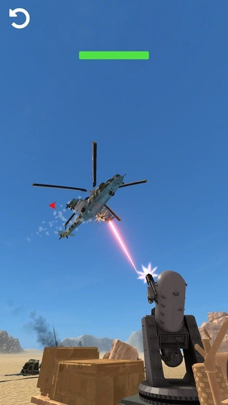 Airborne Attack game screenshot for Android