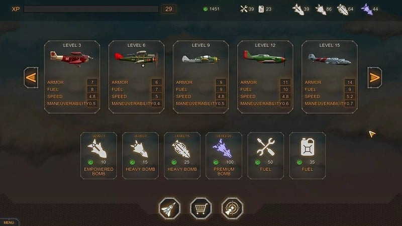 Aircraft Evolution MOD APK features