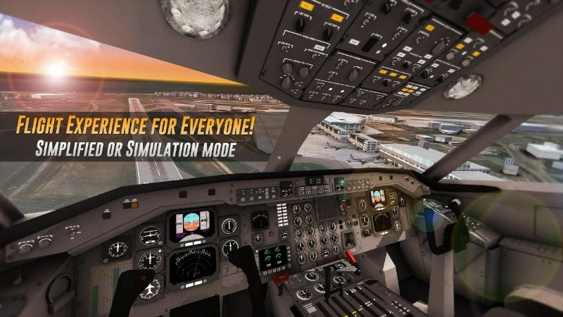 Emergency Landing Scenario in Airline Commander