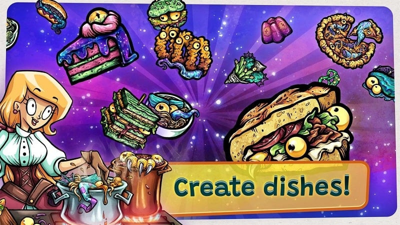 Alien Food Invasion food screenshot