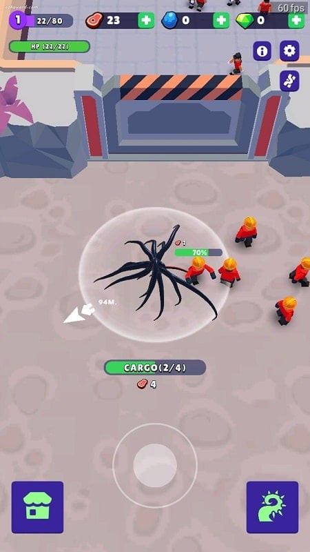 Alien Invasion MOD APK screenshot