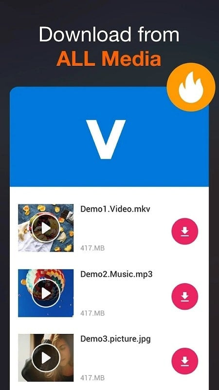 All Video Downloader V MOD APK - Quản lý video đã tải xuống