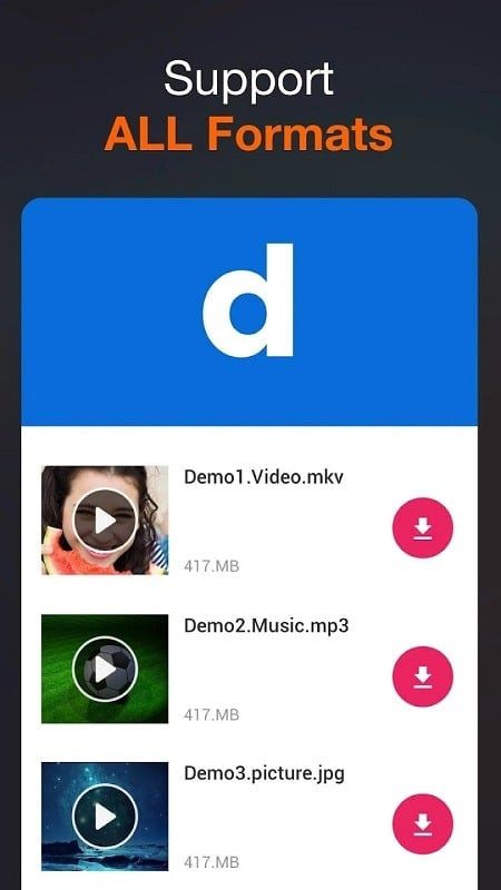 All Video Downloader V MOD APK Downloading a Video