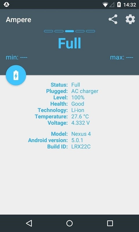 Ampere MOD provides free battery testing tools