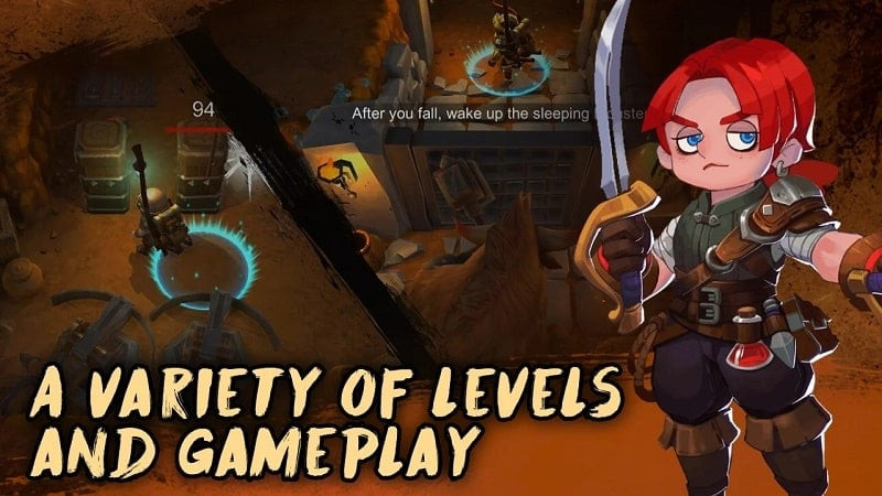 Dig&Dungeons MOD APK Party Members Screenshot