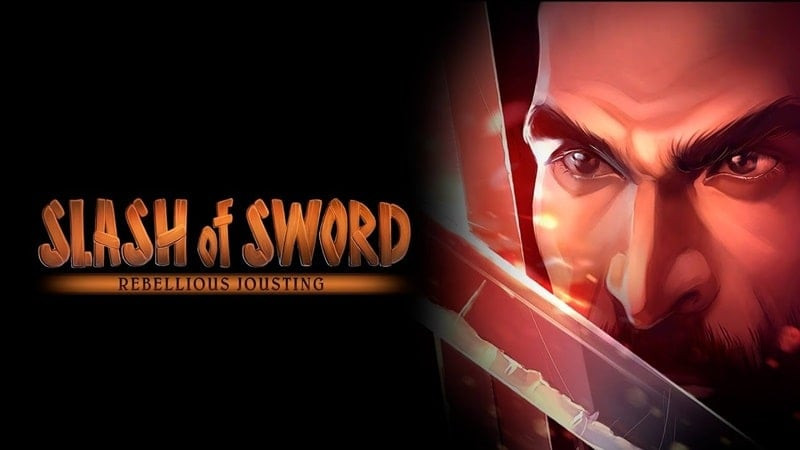 alt: Ảnh chụp màn hình game Slash of Sword 2, hiển thị giao diện chiến đấu với kẻ thù