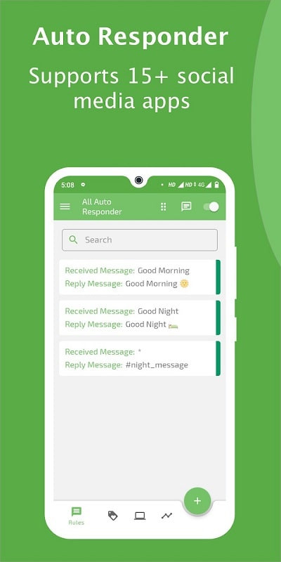 Auto Respond ALL Social Media MOD APK Features