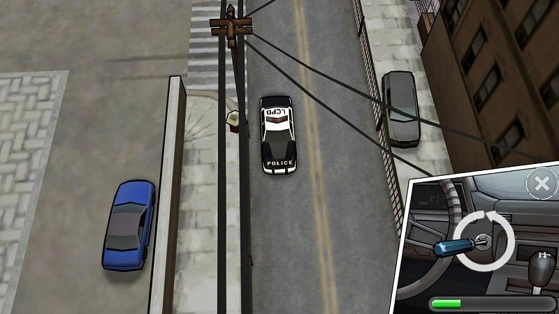 A scene from GTA: Chinatown Wars