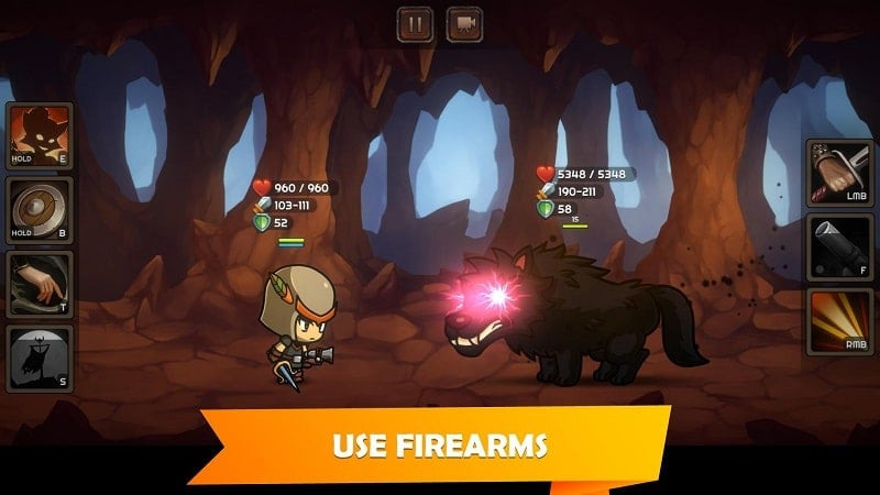 Weapon crafting in Kinda Heroes MOD