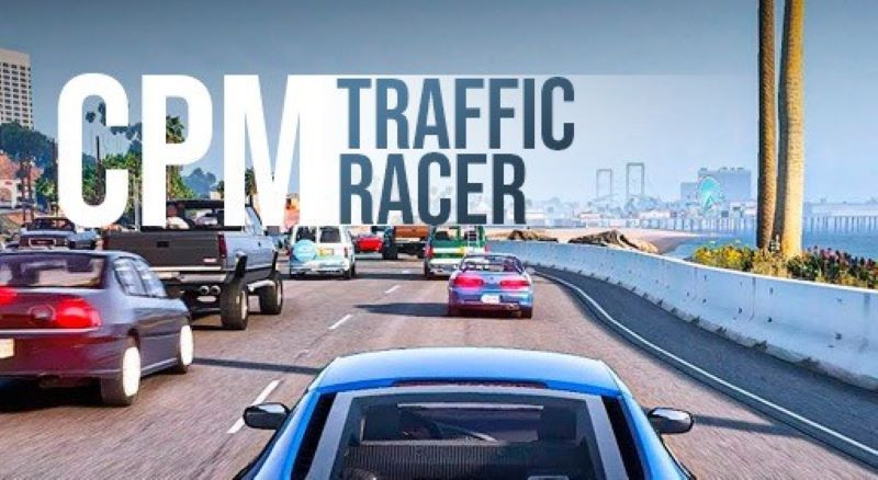 alt CPM Traffic Racer: Hình ảnh xe đua tốc độ cao trên đường