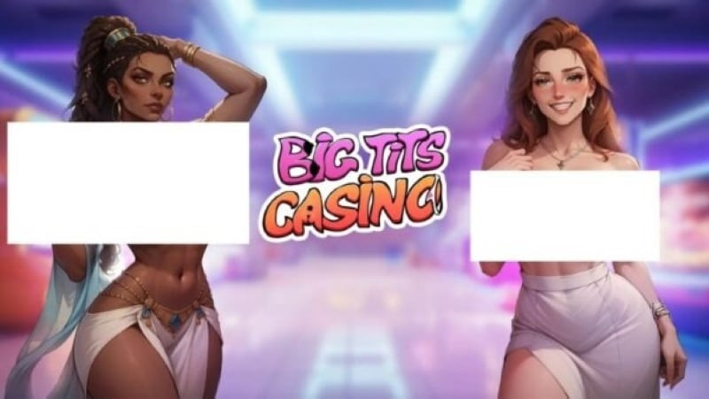 alt: Giao diện game Big Tits Casino với đồ họa bắt mắt