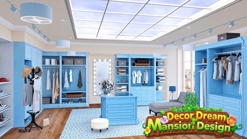 alt: Giao diện game Decor Dream: Mansion Design