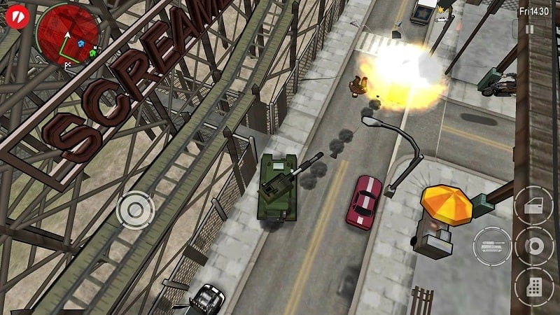 alt: Giao diện game GTA: Chinatown Wars