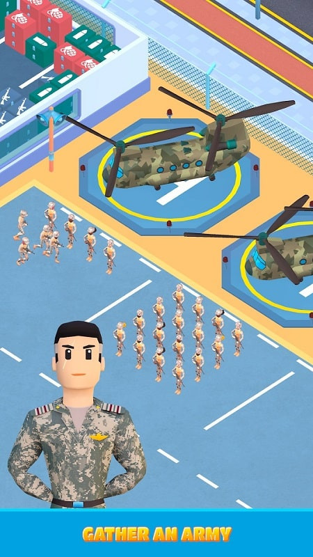 alt: Giao diện game Military Camp