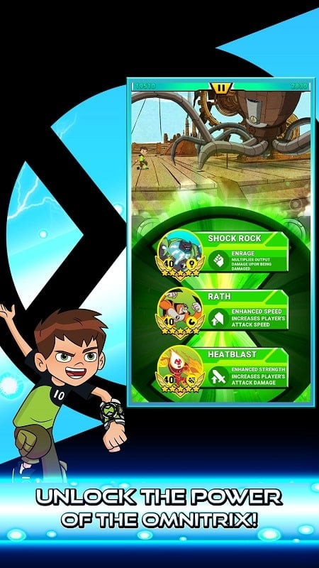 alt: Hình ảnh Ben 10 Heroes trên Android