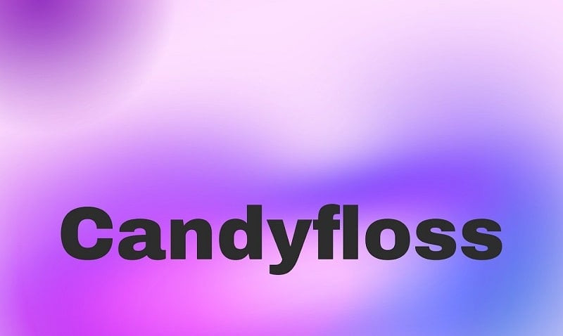 alt: Hình ảnh bộ icon CandyFloss trên giao diện điện thoại