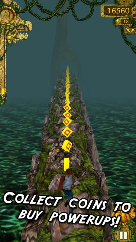 alt: Hình ảnh các nhân vật khác nhau trong game Temple Run