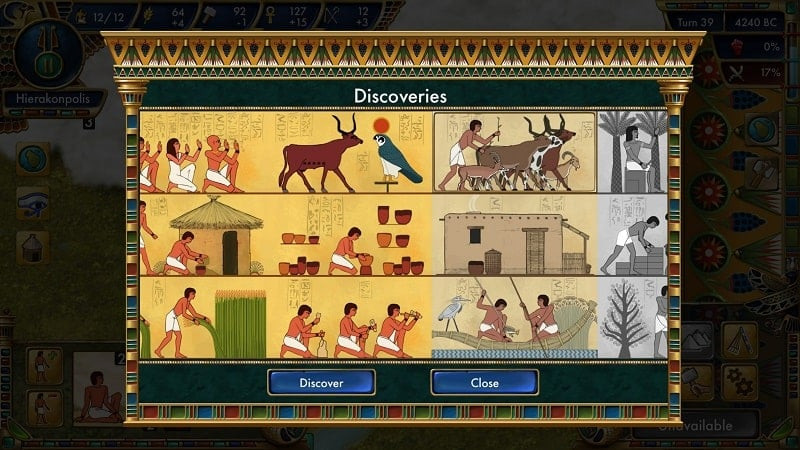 alt: Hình ảnh chiến tranh trong game Predynastic Egypt