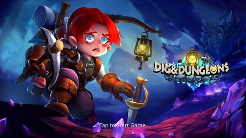 alt: Hình ảnh Dig&Dungeons MOD APK trên MODCOMBO