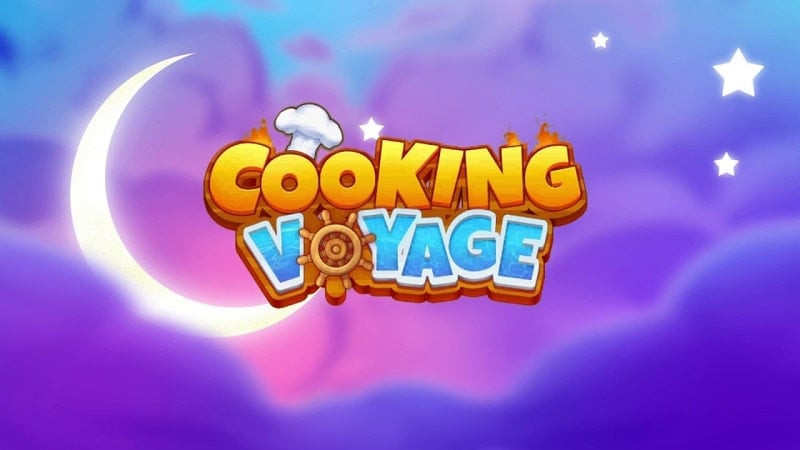 alt: Hình ảnh game Cooking Voyage: Cook & Travel, hiển thị giao diện nấu ăn sôi động và hấp dẫn.