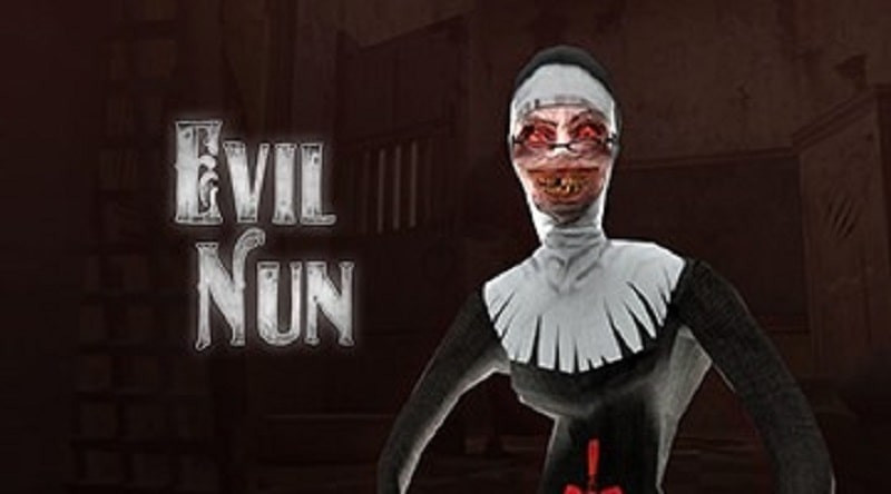 alt: Hình ảnh game Evil Nun Maze hiển thị giao diện chính