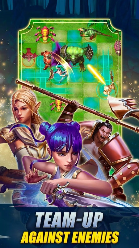 alt: Hình ảnh game Hero's Fate phiên bản MOD APK