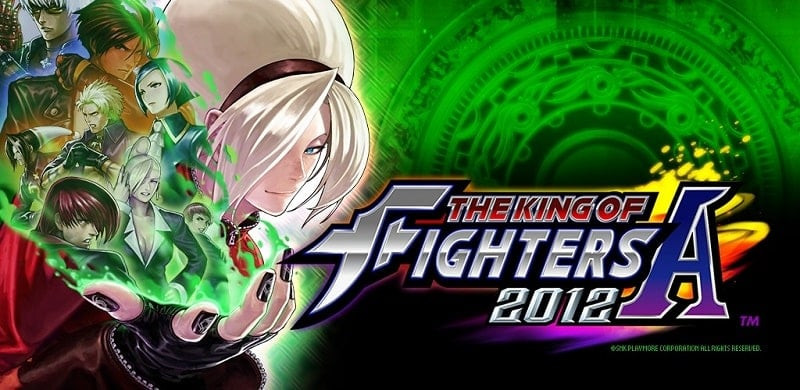 alt: Hình ảnh game THE KING OF FIGHTERS-A 2012 hiển thị giao diện chiến đấu