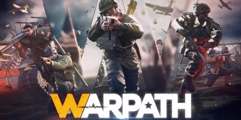 alt: Hình ảnh game Warpath trên giao diện điện thoại