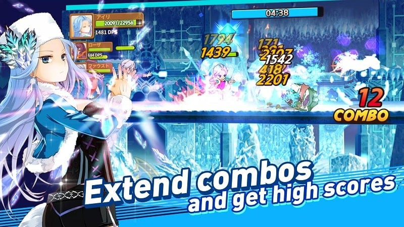 Cross Hit APK gameplay on a mobile phone