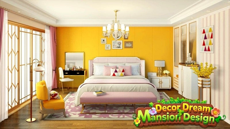 alt: Hình ảnh gameplay Decor Dream: Mansion Design phiên bản mod